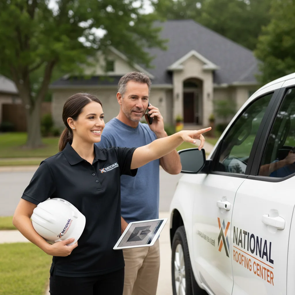 National Roofing Center customer support in Dixfield